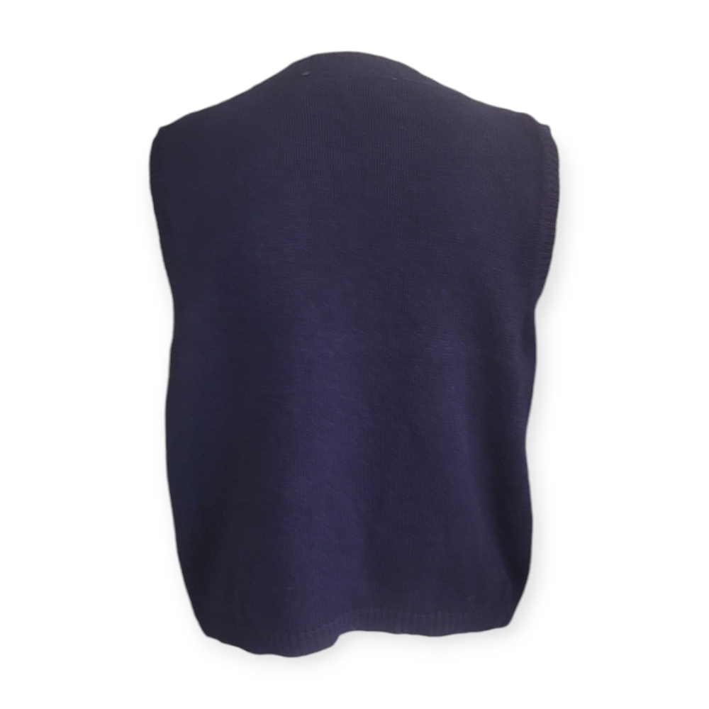 Winter Sweater Button-Down Vest - image 2